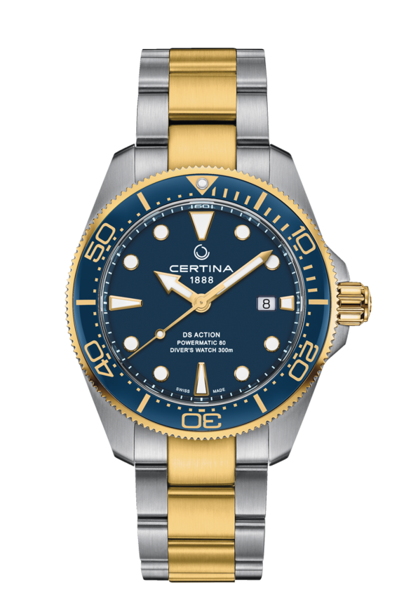 DS Action Diver 43mm Powermatic 80 Automatic Blue 316L stainless steel 43mm - #0