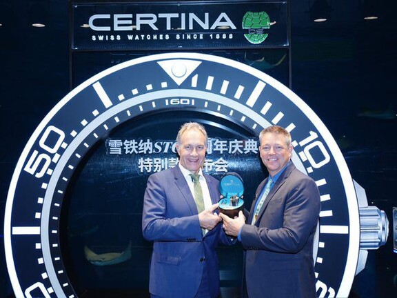 «Mr David Godfrey and Mr Adrian Bosshard»