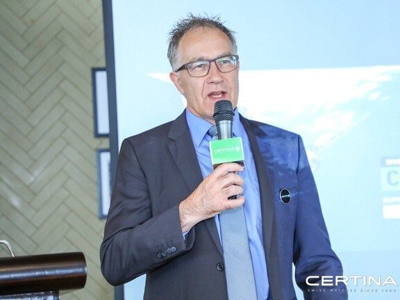 «Mr Adrian Bosshard - CEO of Certina»