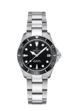DS Action 34.5mm Automatic Black 316L stainless steel 34.5mm - #0