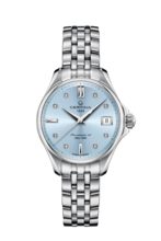 DS Action Lady Powermatic 80 Automatic Blue 316L stainless steel 34.5mm - #0