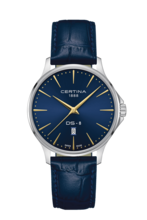 Men watch ∙ Quartz ∙ Blue ∙ 316L stainless steel (C0454101604100)