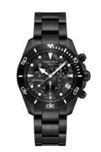 Men watch ∙ Quartz ∙ Black carbon ∙ PVD coating ∙ 316L stainless steel (C0484173320100)