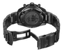 Men watch ∙ Quartz ∙ Black carbon ∙ PVD coating ∙ 316L stainless steel - #6