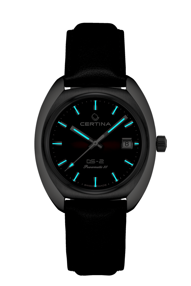 W7057 CERTINA サーチナ DS-2 メンズ 自動巻き ラウンド デイト ブルー 時計 流通少 Hands-On - The New Colours Of the Certina DS-2 Powermatic 80