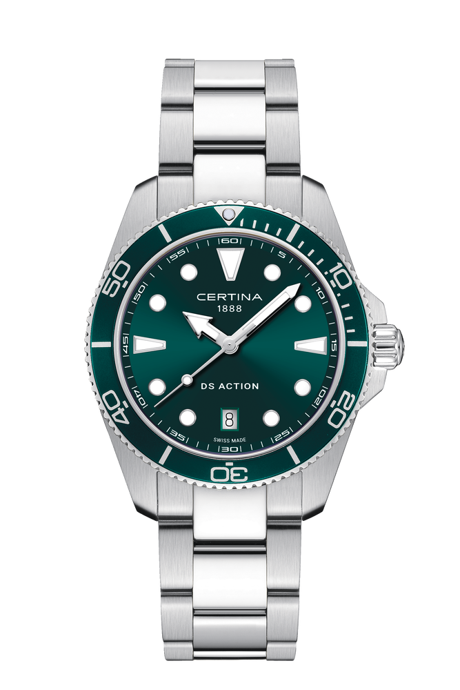 Certina, Unisex, DS ACTION Diver 38mm, Stainless Steel, Swiss Automatic, Diving Watch, C0328072204110送料無料 Unisex Automatic DS Action Diver 38mm Powermatic 80 watch by Certina