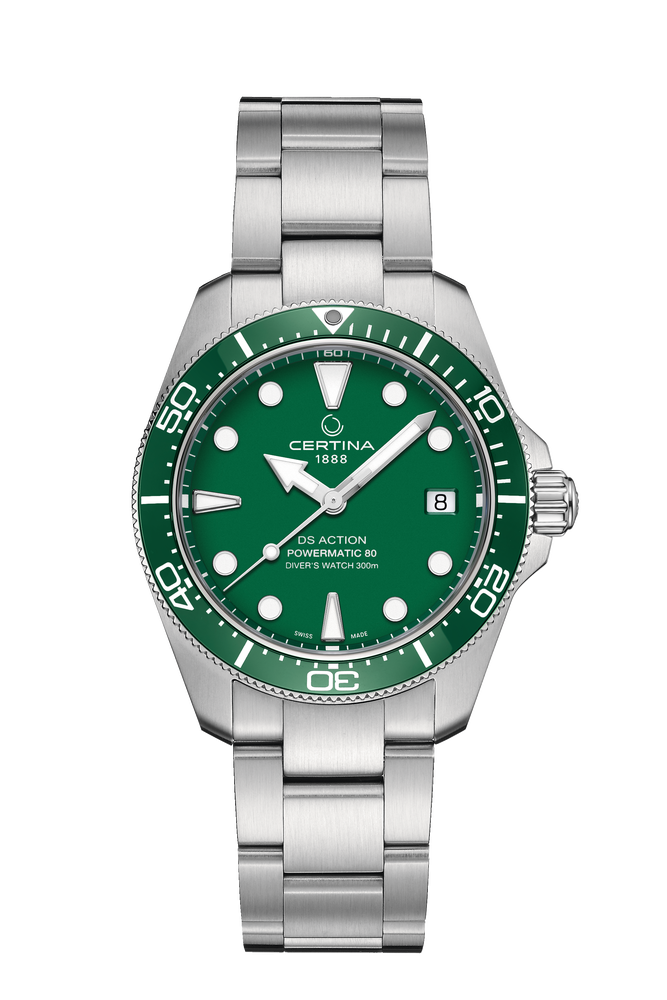 Certina DS Action Diver 38mm Green