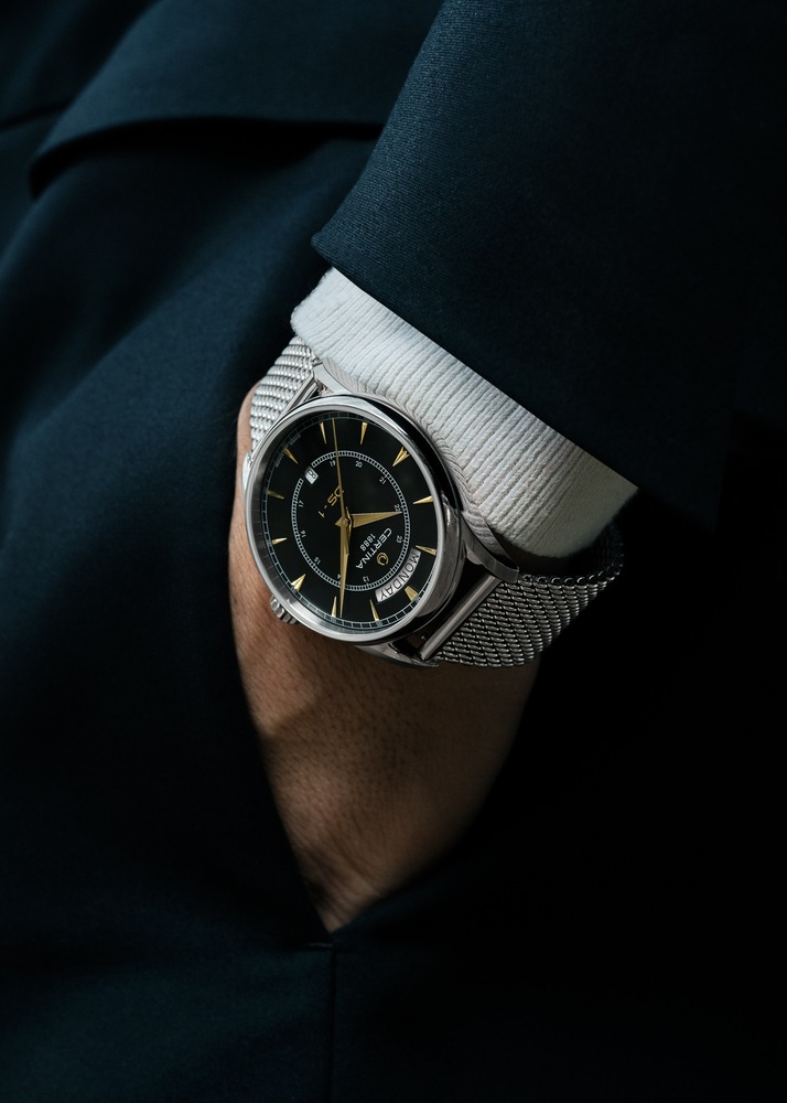 certina ds 1 day date automatic