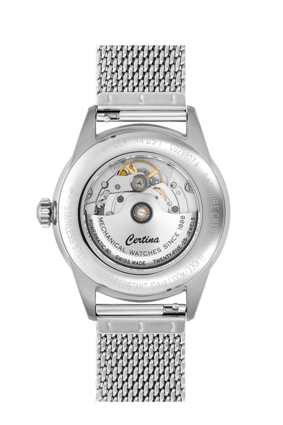 DS-1 Automatic Silver 316L stainless steel 40mm - #4