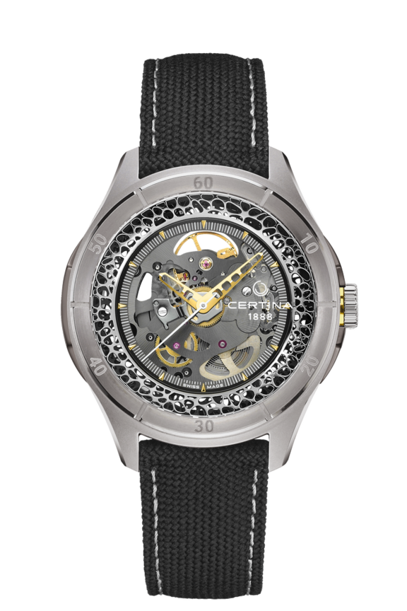 DS Skeleton Automatic Grey PVD coating Titanium 42mm - #0