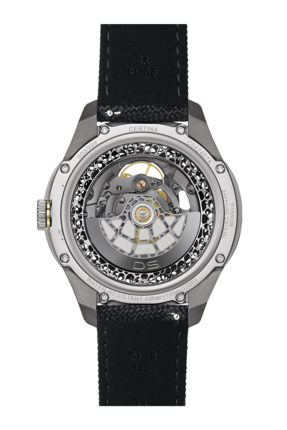DS Skeleton Automatic Grey PVD coating Titanium 42mm - #4