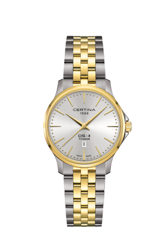 Women watch ∙ Quartz ∙ Silver ∙ PVD coating ∙ Titanium (C0450105503100)