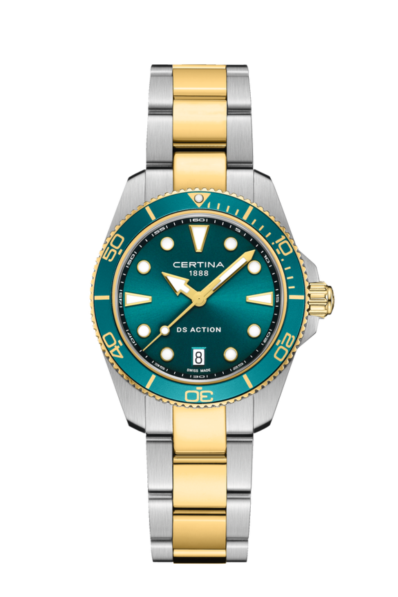 Women watch ∙ Quartz ∙ Green ∙ 316L stainless steel (C0482102209100)