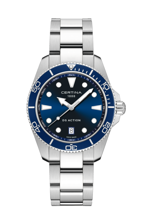 Men watch ∙ Quartz ∙ Blue ∙ 316L stainless steel (C0484101104100)