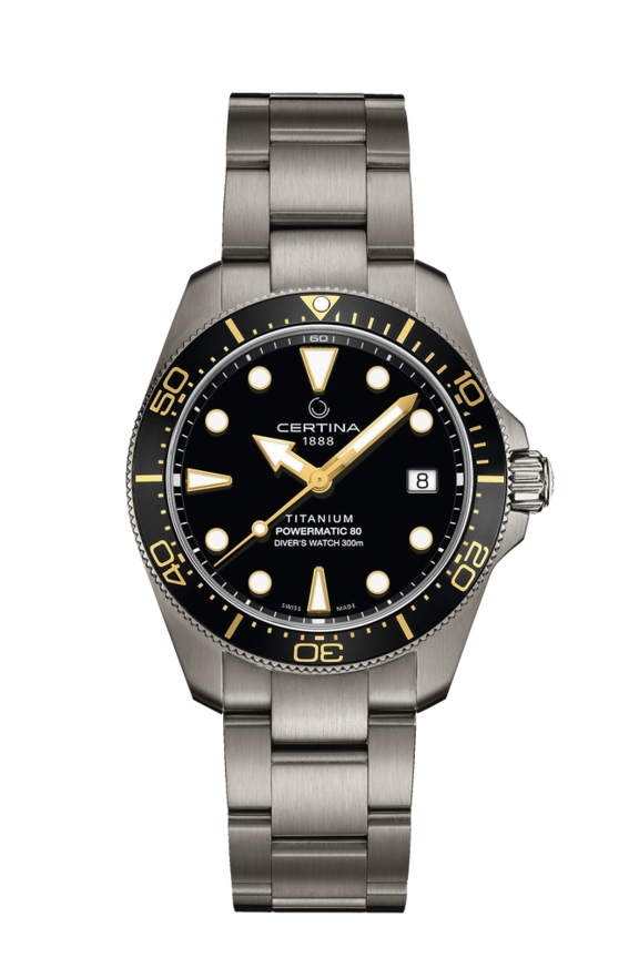 Unisex watch ∙ Automatic ∙ Black ∙ Titanium (C0488074405100)