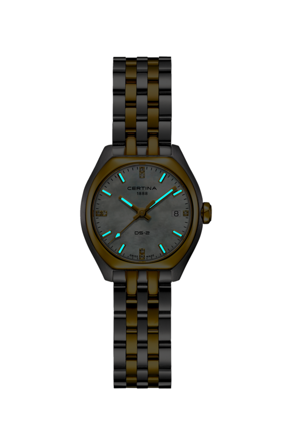 Women watch ∙ Quartz ∙ Mother of pearl ∙ PVD coating ∙ 316L stainless steel - #2