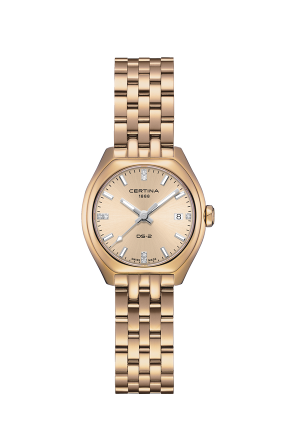 Women watch ∙ Quartz ∙ Champagne/Golden ∙ PVD coating ∙ 316L stainless steel (C0492103302600)