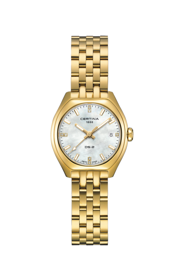 Women watch ∙ Quartz ∙ Mother of pearl ∙ PVD coating ∙ 316L stainless steel (C0492103311600)