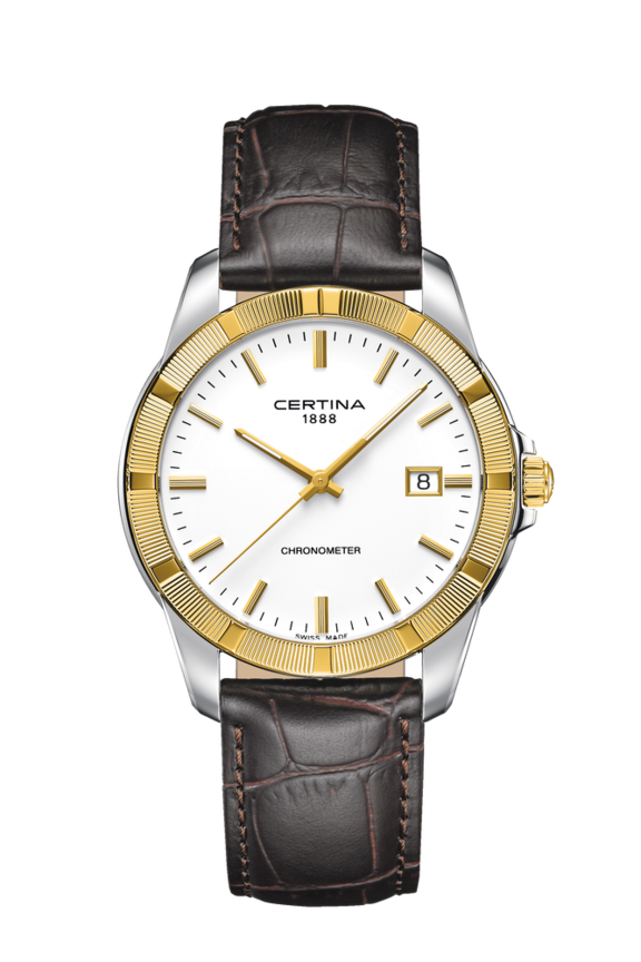 certina jubile gold watch