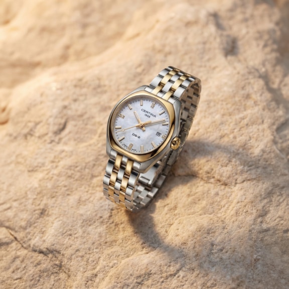 Women watch ∙ Quartz ∙ Mother of pearl ∙ PVD coating ∙ 316L stainless steel - #3