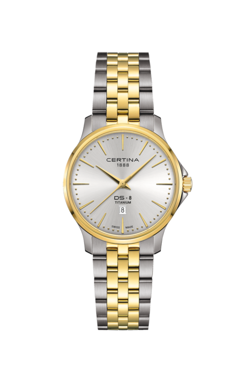 Women watch ∙ Quartz ∙ Silver ∙ PVD coating ∙ Titanium (C0450105503100)