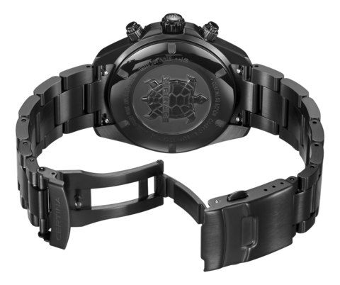 Men watch ∙ Quartz ∙ Black carbon ∙ PVD coating ∙ 316L stainless steel - #6