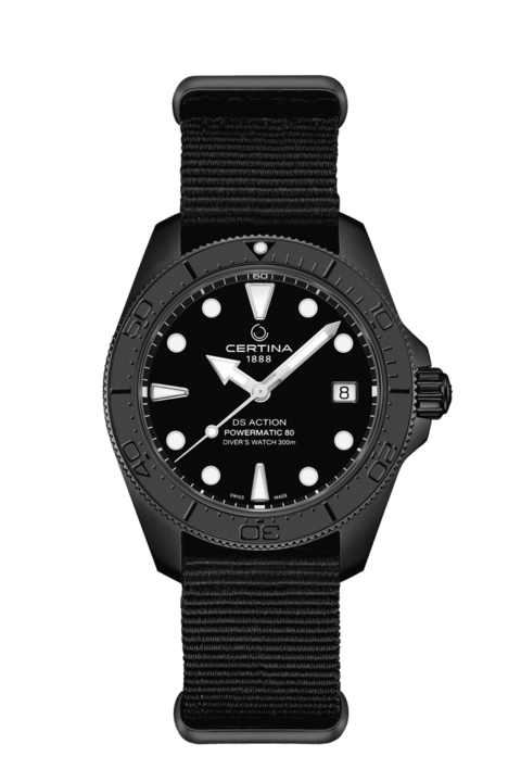 Men watch ∙ Automatic ∙ Black ∙ 316L stainless steel ∙ PVD coating (C0488073805100)