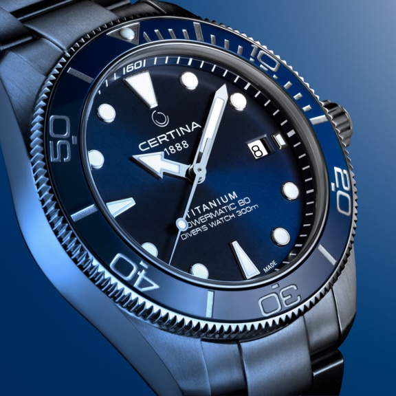 Men watch ∙ Automatic ∙ Blue ∙ Titanium - #3