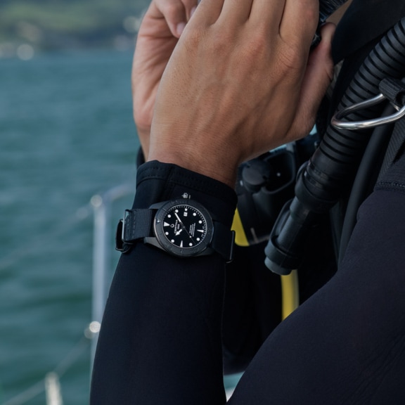 Men watch ∙ Automatic ∙ Black ∙ PVD coating ∙ 316L stainless steel - #3