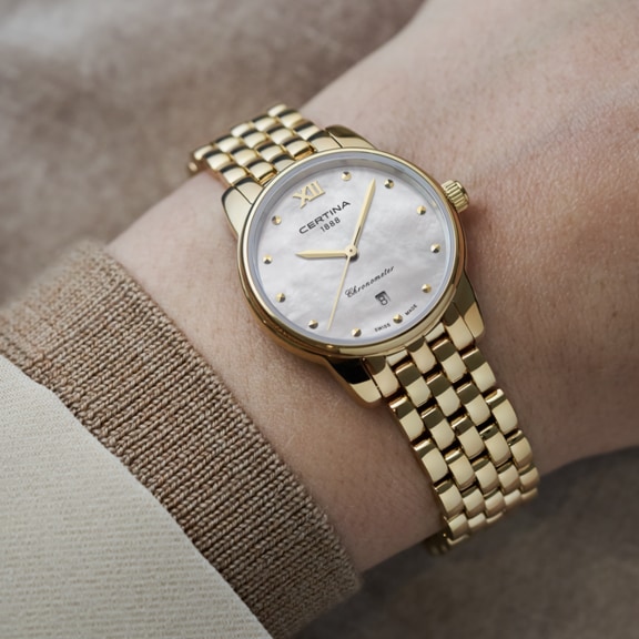 Women watch ∙ Quartz ∙ Mother of pearl ∙ PVD coating ∙ 316L stainless steel - #3