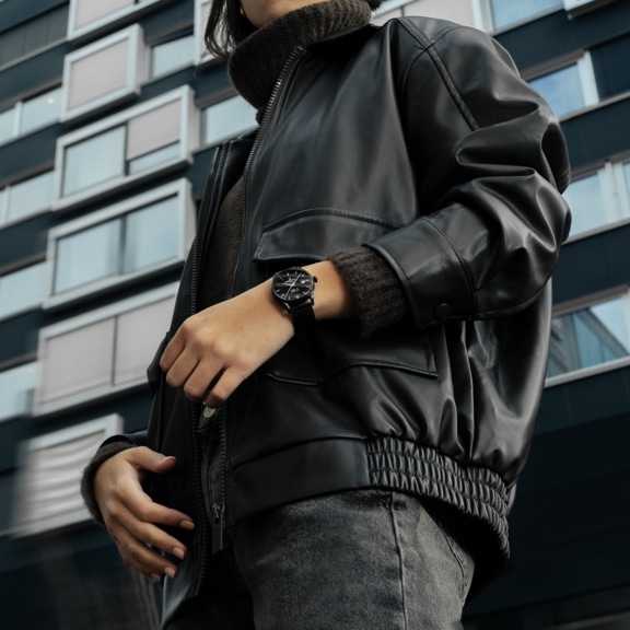 Men watch ∙ Automatic ∙ Black ∙ PVD coating ∙ 316L stainless steel - #3