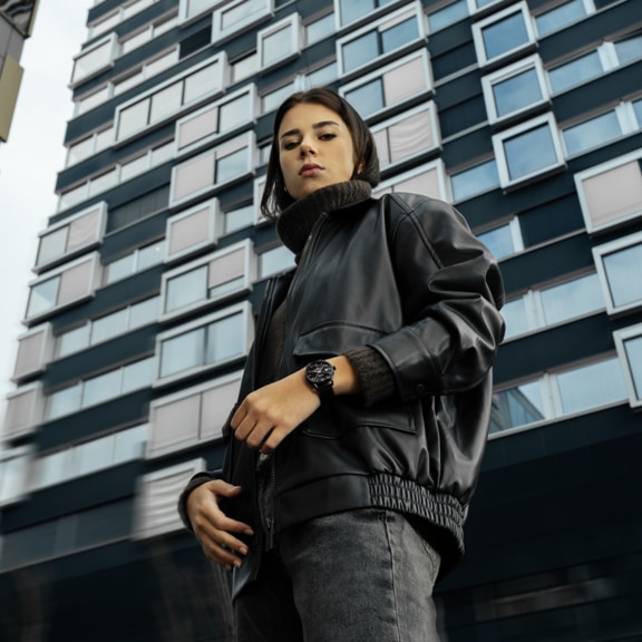 Men watch ∙ Automatic ∙ Black ∙ PVD coating ∙ 316L stainless steel - #3