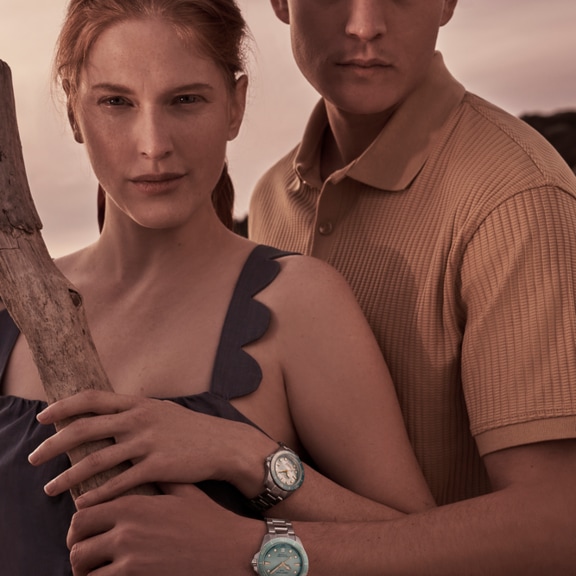 Men watch ∙ Quartz ∙ Light Blue ∙ Titanium - #3