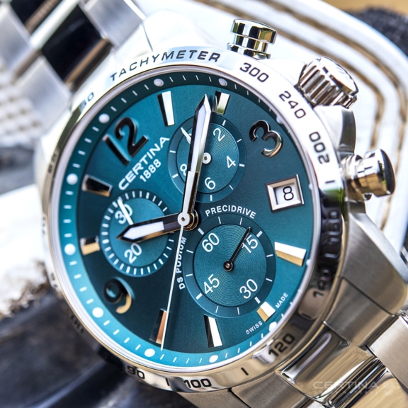 Men watch ∙ Quartz ∙ Green ∙ 316L stainless steel - #3