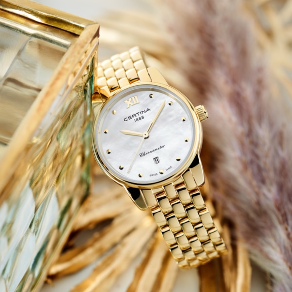 Women watch ∙ Quartz ∙ Mother of pearl ∙ PVD coating ∙ 316L stainless steel - #3