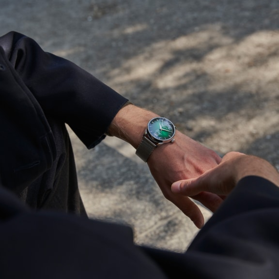 Men watch ∙ Automatic ∙ Green ∙ 316L stainless steel - #3