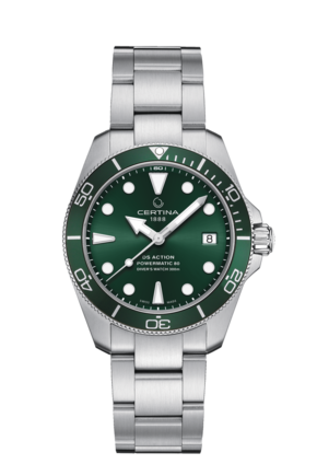 Unisex watch ∙ Automatic ∙ Green ∙ 316L stainless steel (C0328071109100)